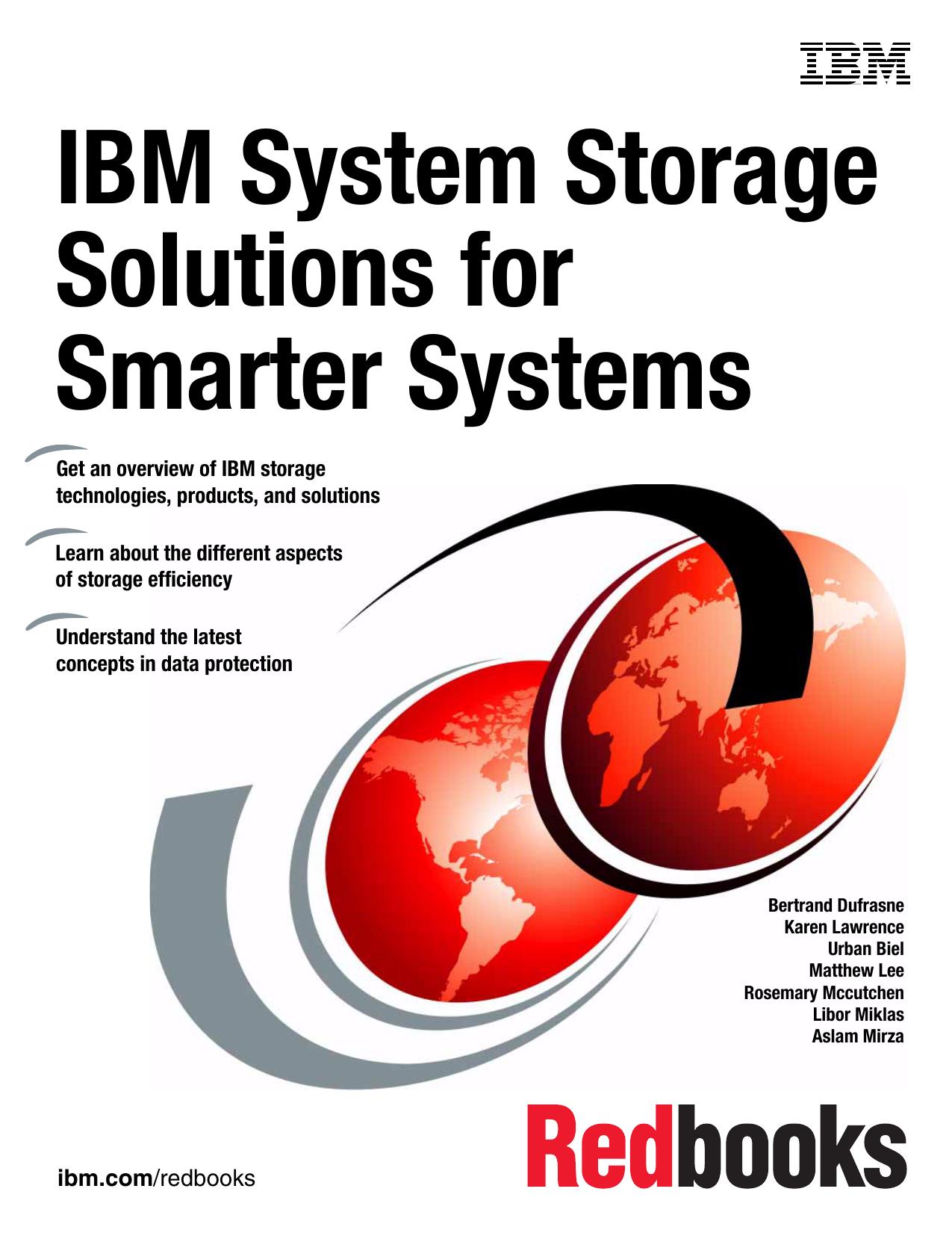 IBM Storage Solutions for Smarter Systems