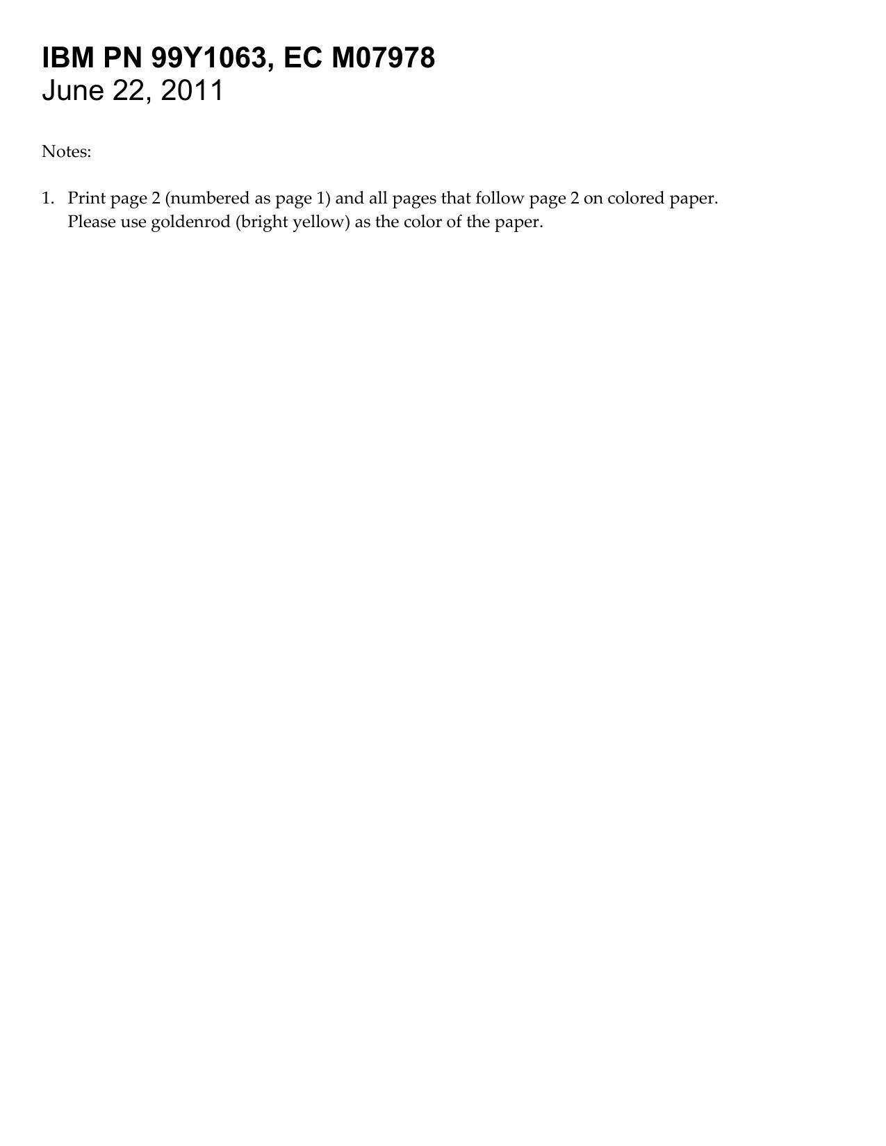 READ THIS FIRST FLYER
