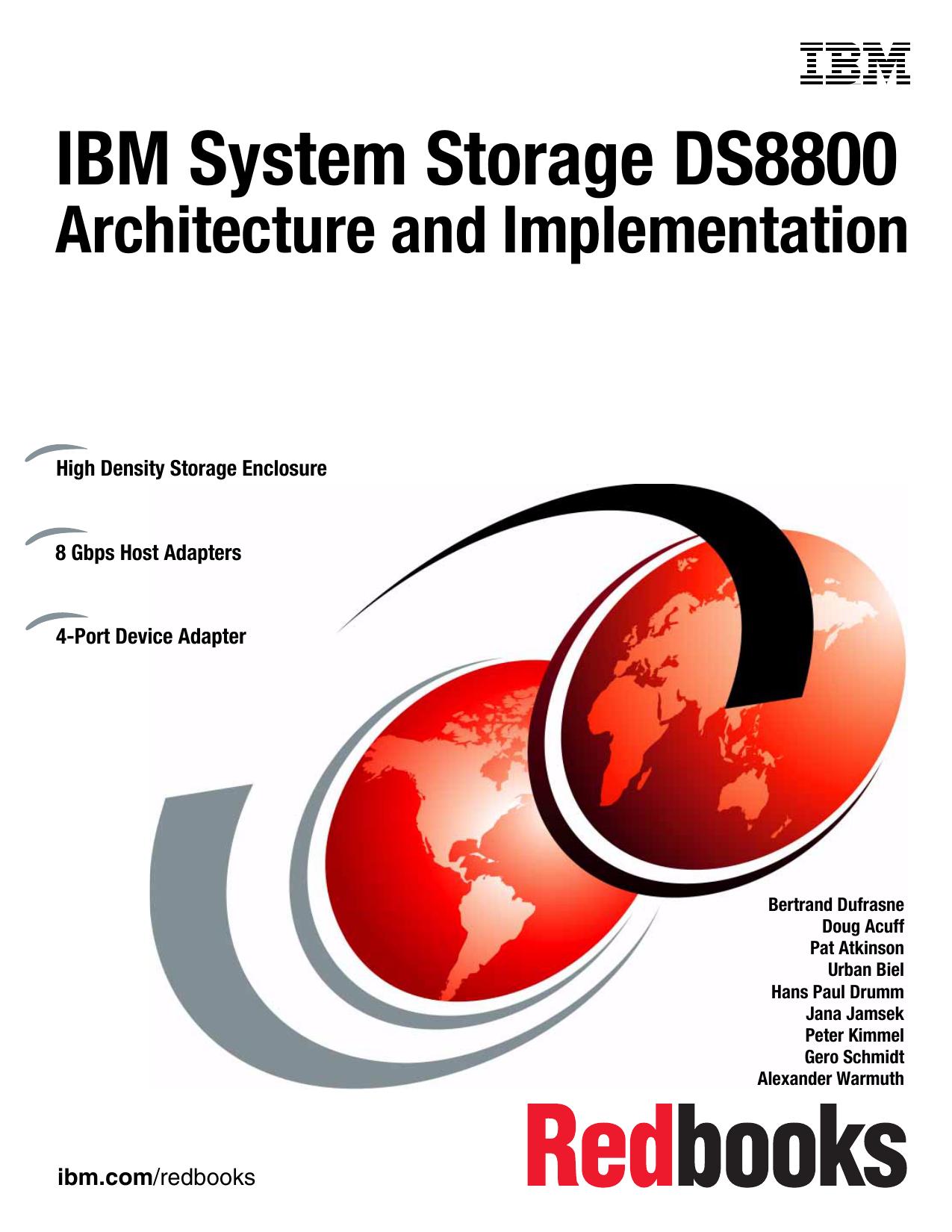IBM System Storage DS8800 - Architecture and Implementation