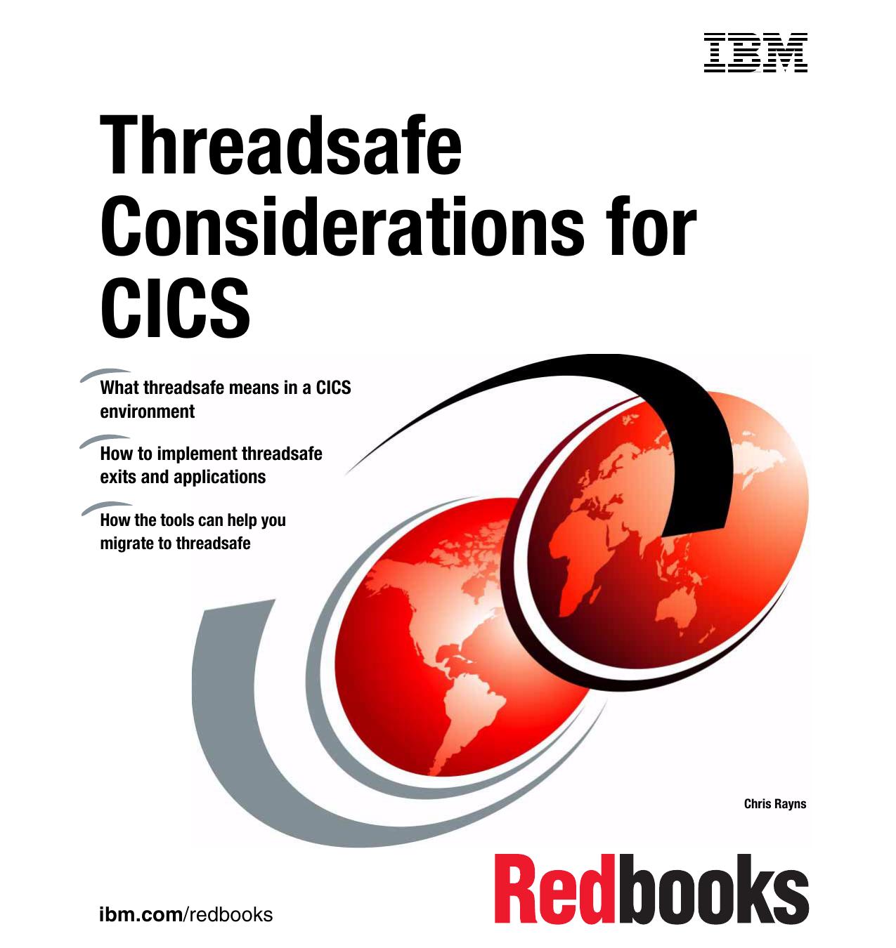 Threadsafe considerations for CICS