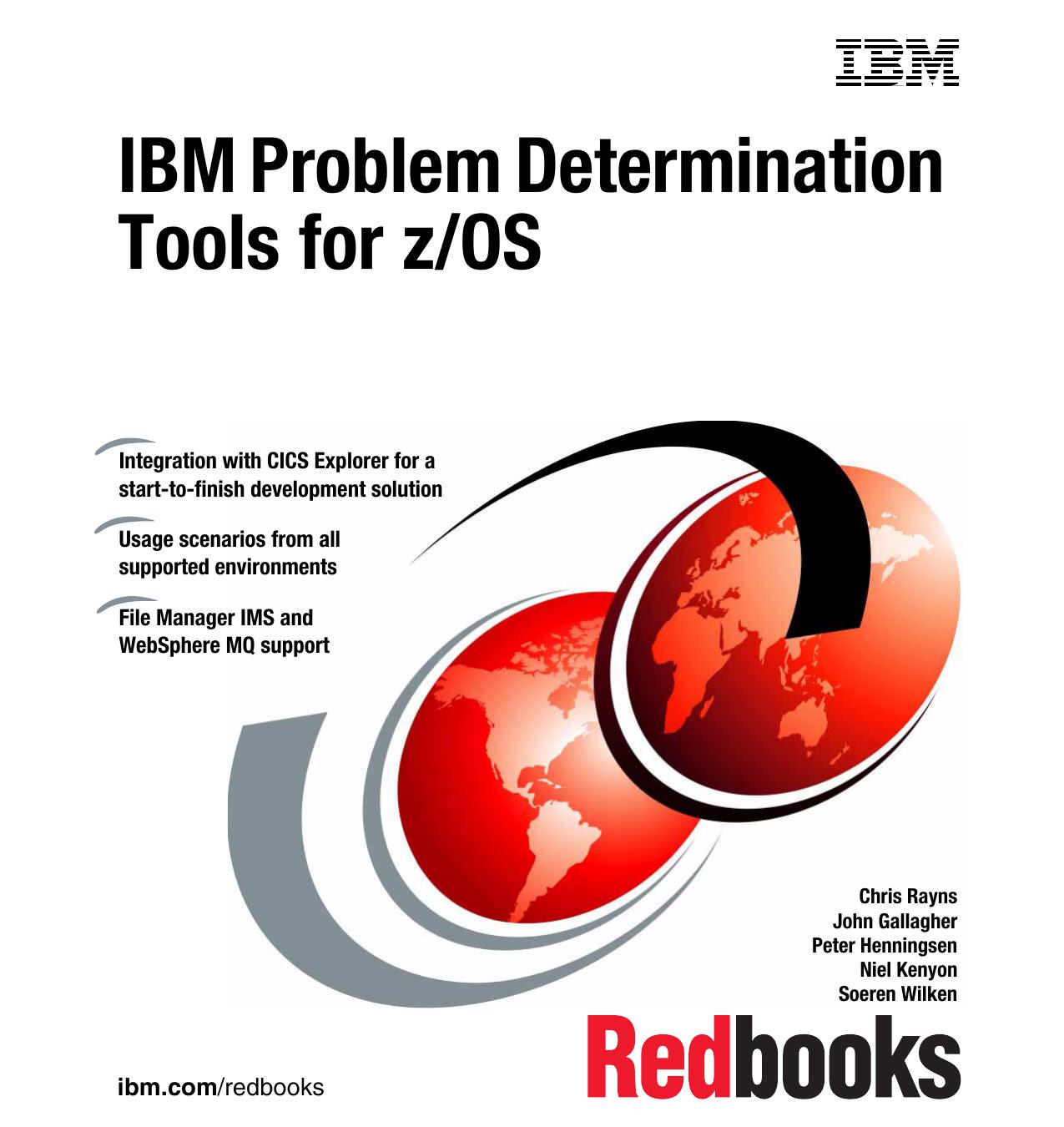 IBM Problem Determination Tools for z/OS