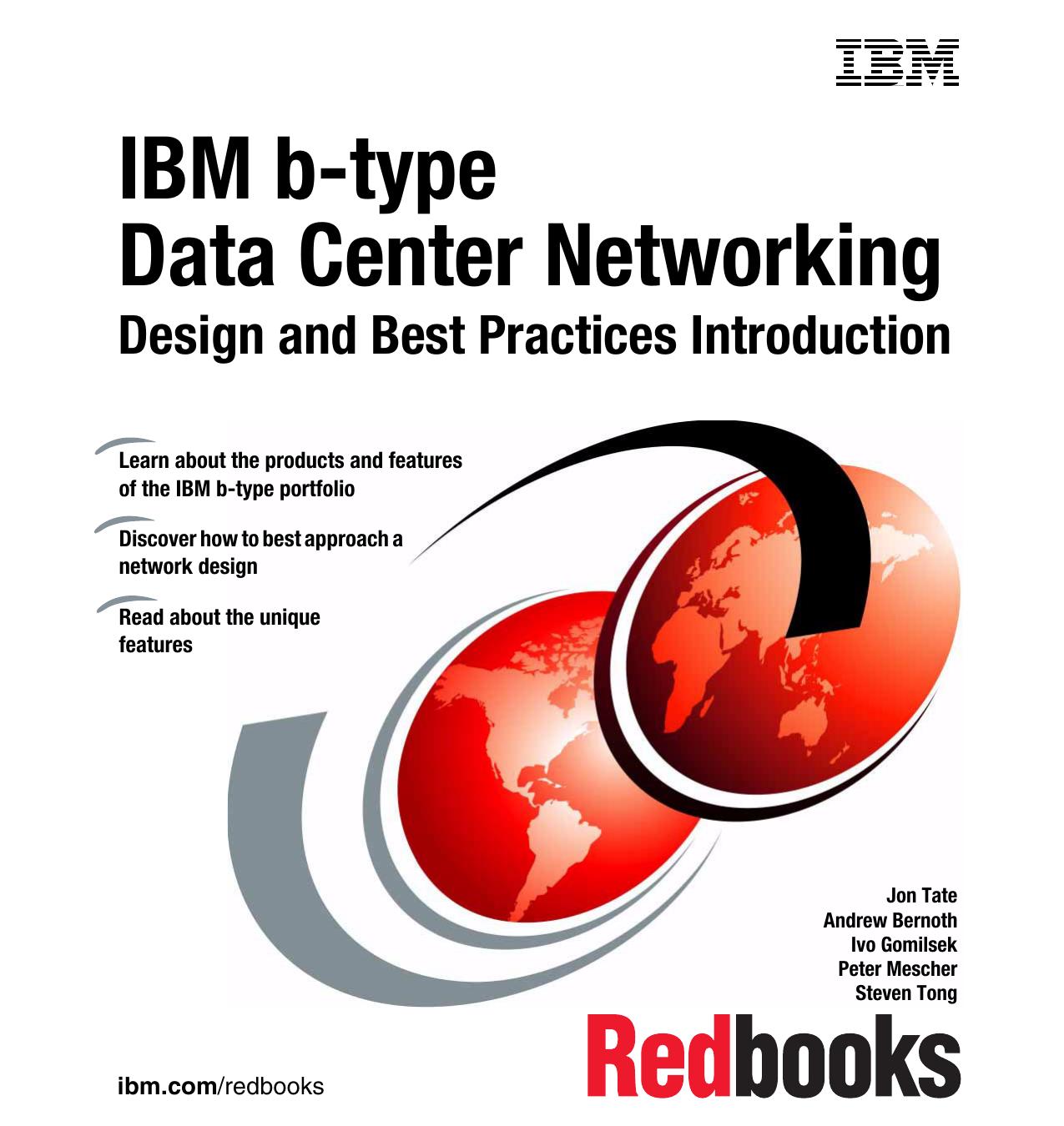 IBM/Brocade Data Center Networking - Design and Best Practices