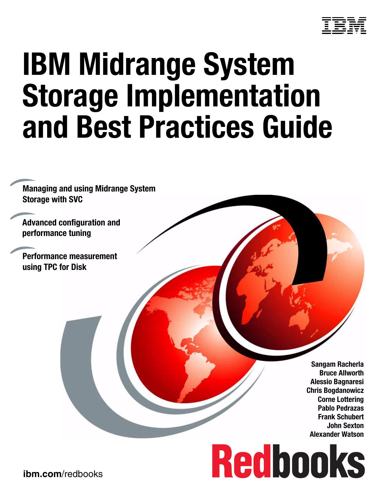 IBM Midrange System Storage Implementation and Best Practices Guide