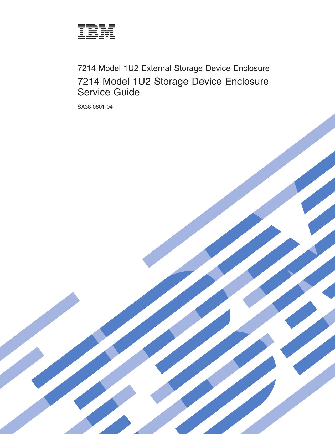 7214 Storage Device Enclosure Service Guide