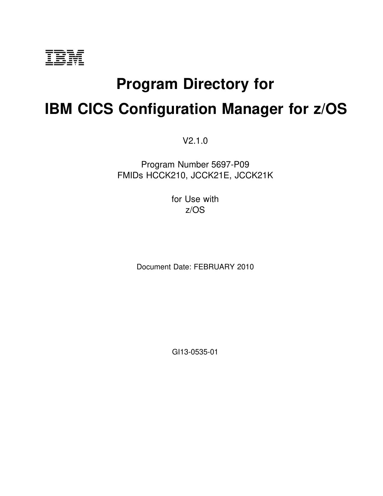 CICSCM21