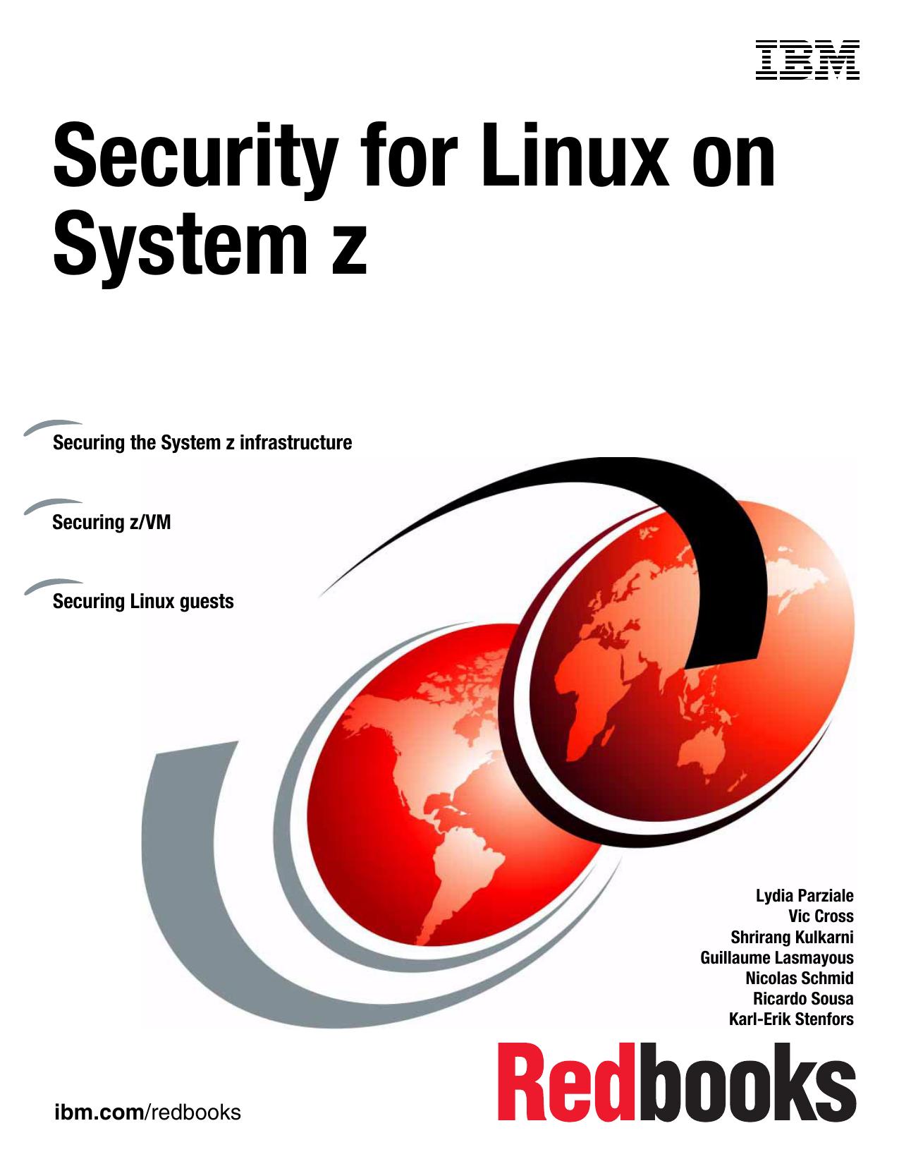 Security for Linux on System z