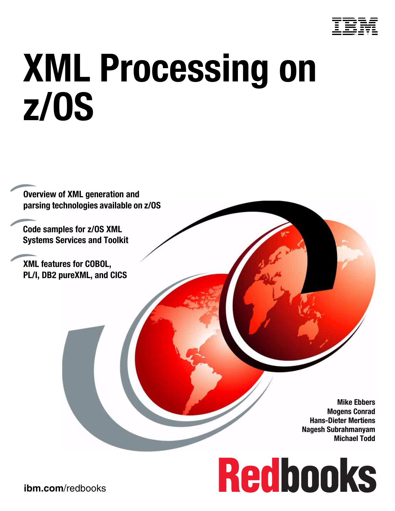 XML Processing Options on z/OS