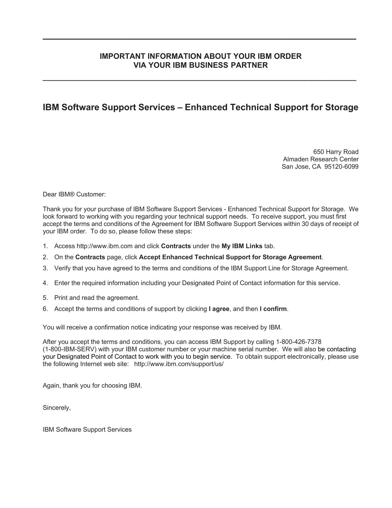 Microsoft Word - Customer Ltr for ETS for Storage_110409_copyright.doc