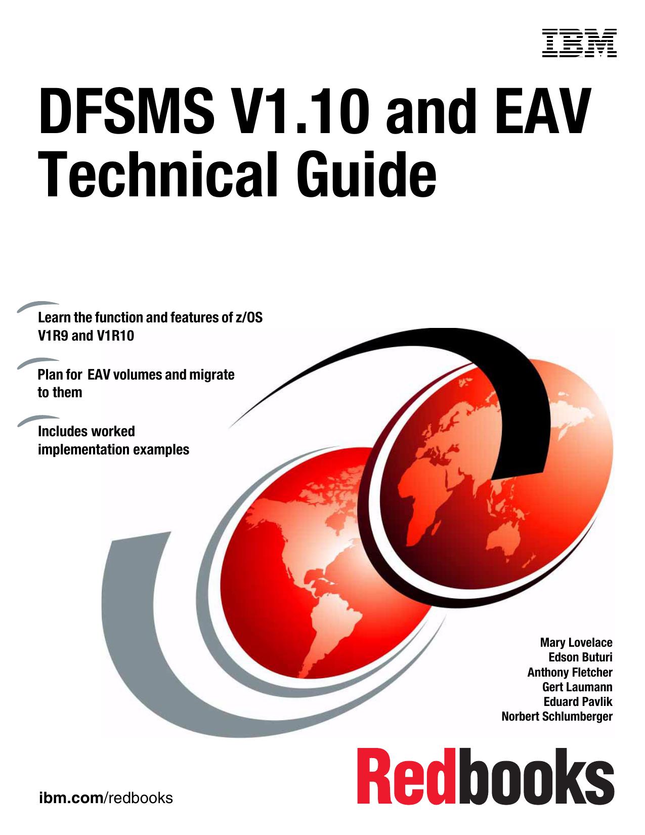 DFSMS V1.10 and EAV Technical Guide