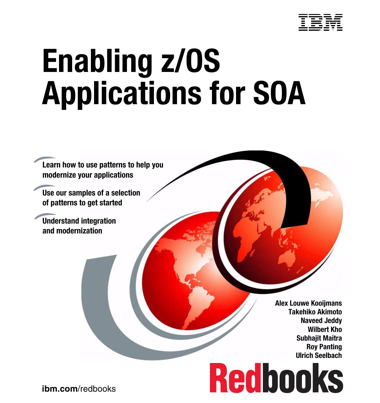 Enabling z/OS Applications for SOA
