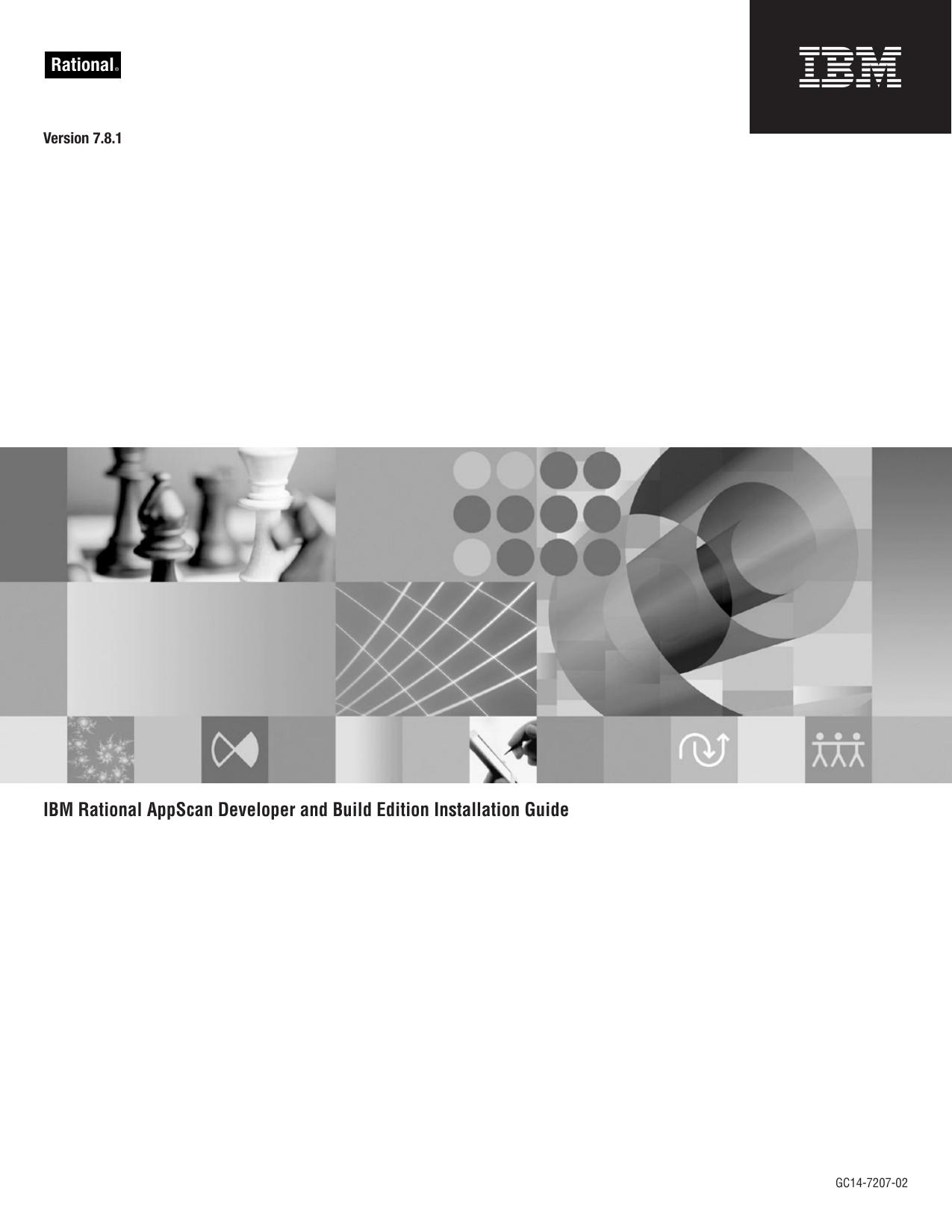 IBM Rational AppScan Developer and Build Edition Installation Guide