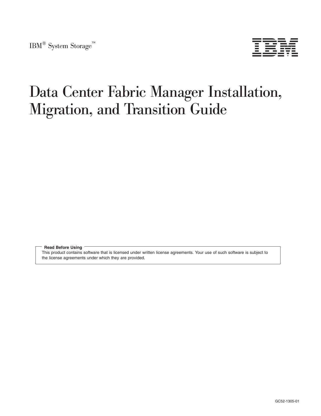 DCFM Installation, Migration, and Transition Guide