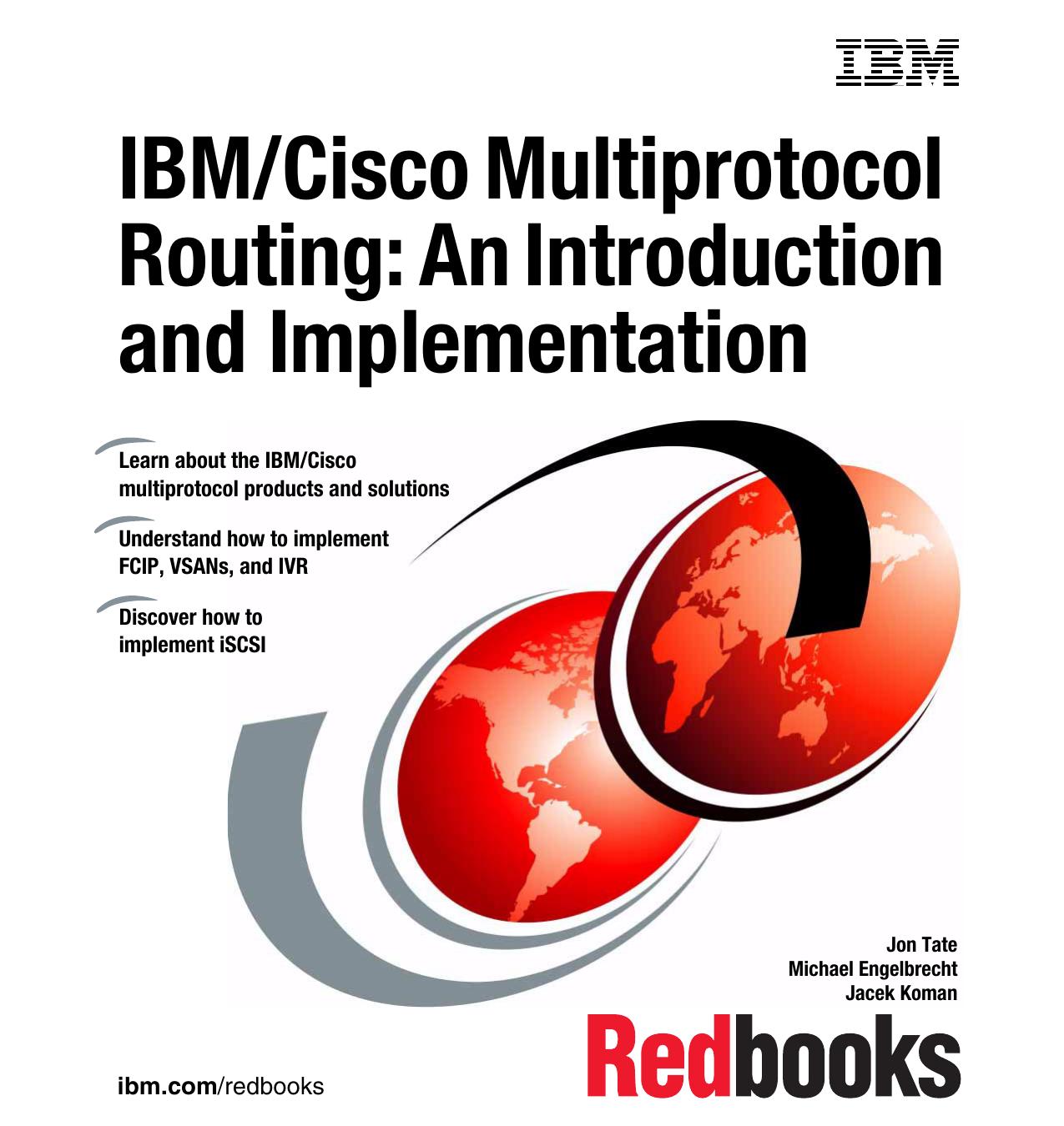 IBM/Cisco Multiprotocol Routing: An Introduction and Implementation
