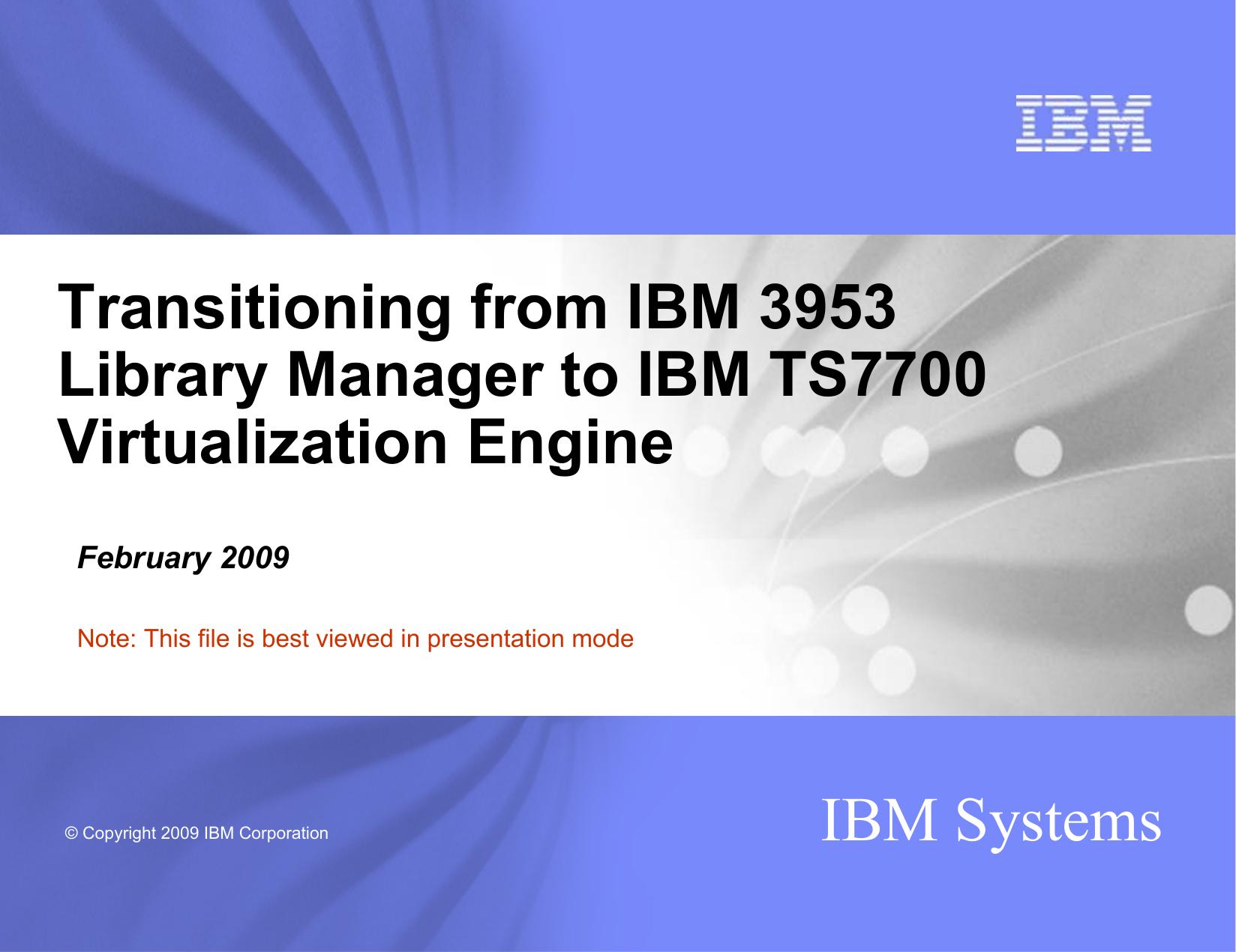 IBM System z Community Update