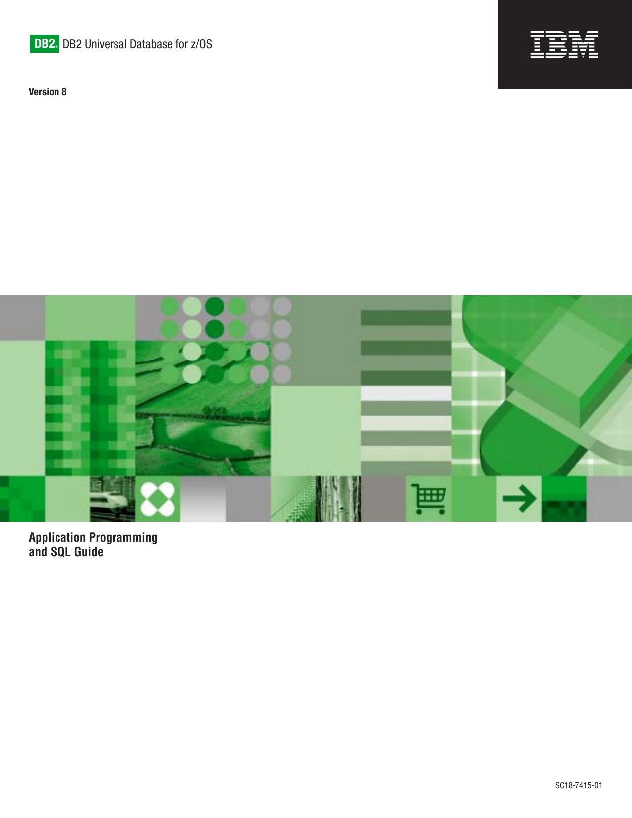 Application Programming and SQL Guide