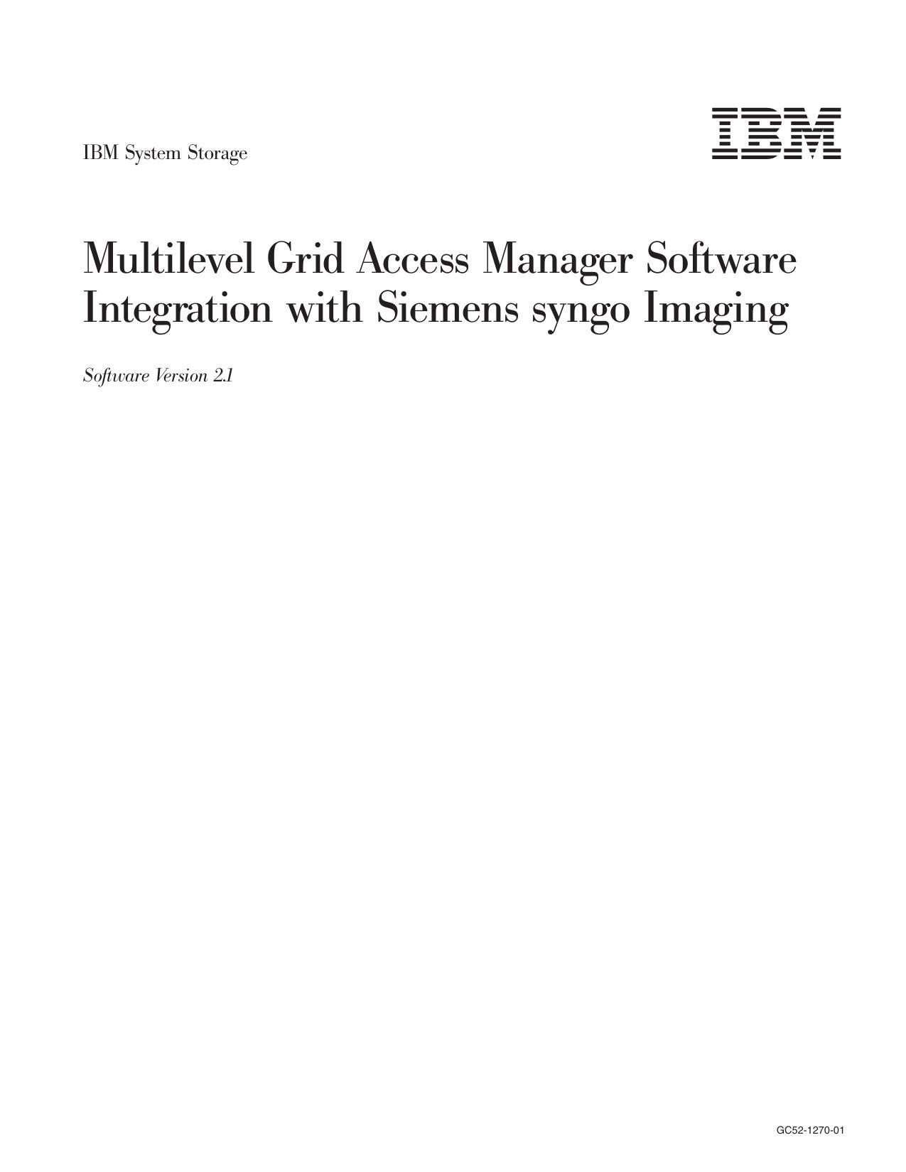 GAM V2.1 Integration with Siemens syngo Imaging