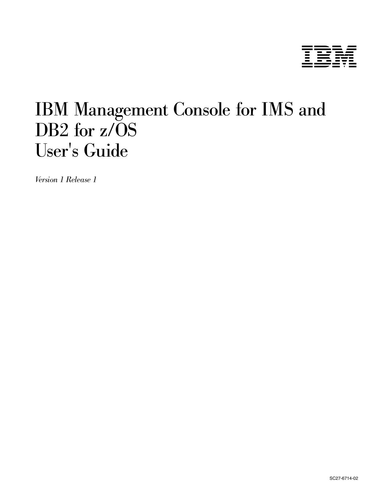 Management Console User's Guide