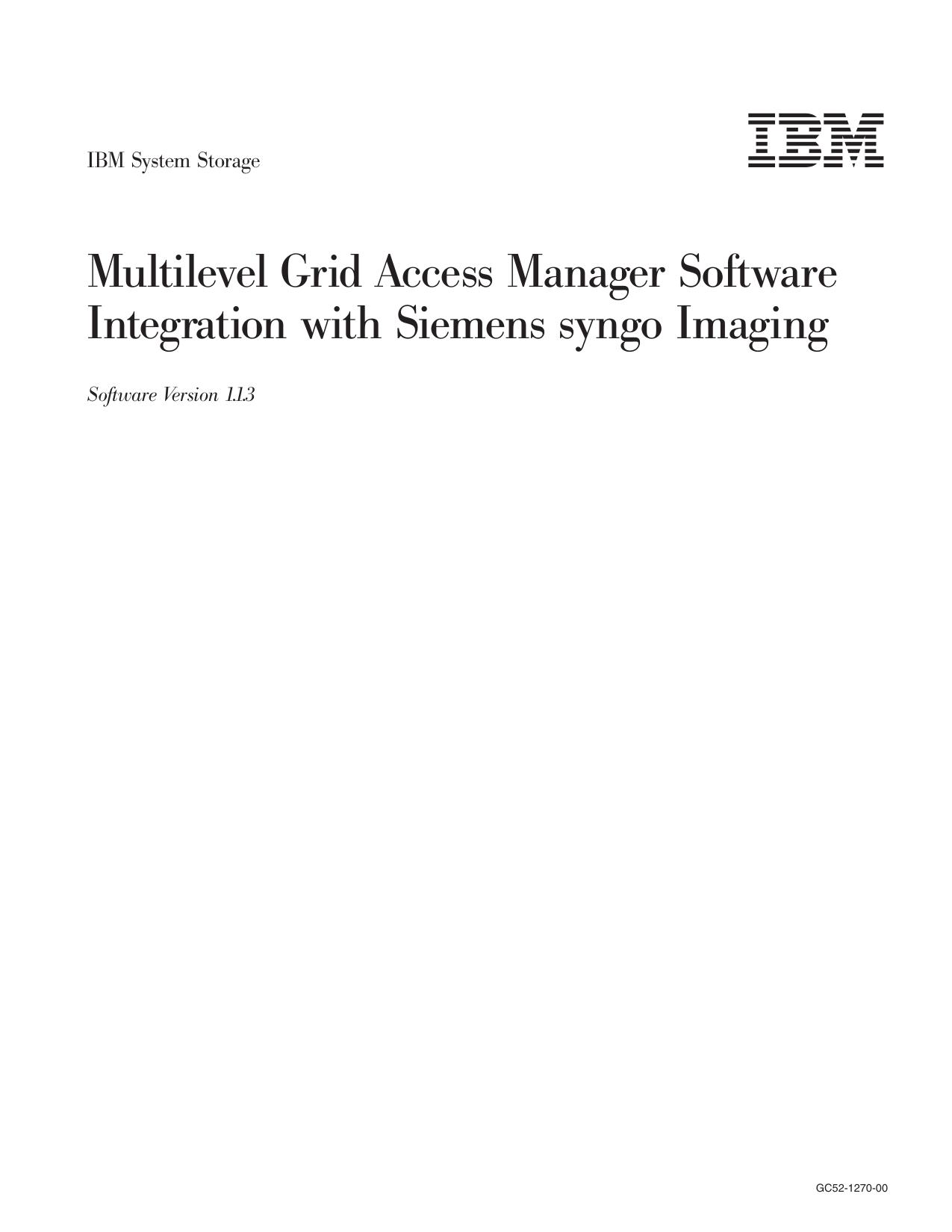 GAM V1.1.3 Integration with Siemens syngo Imaging