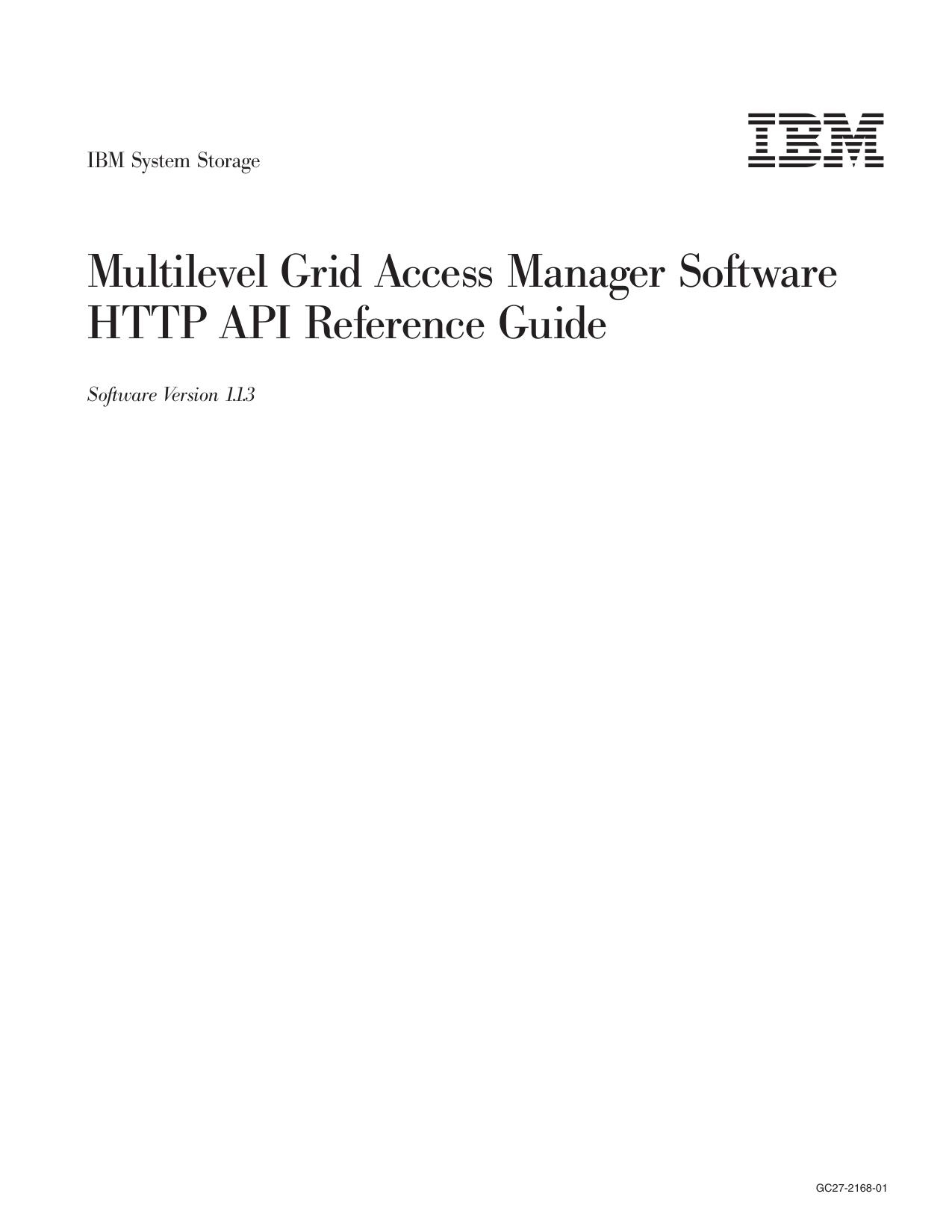 GAM V1.1.3 HTTP API Reference Guide