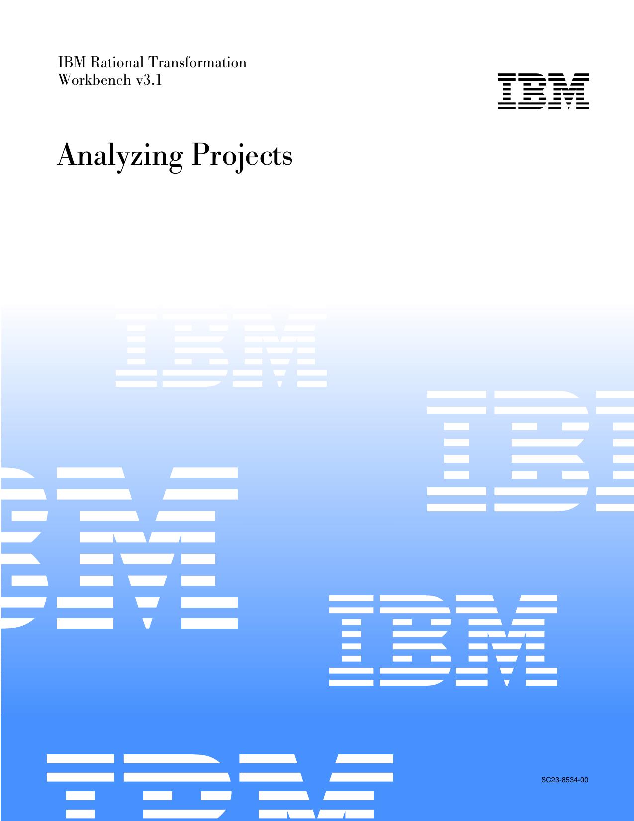 Analyzing Projects