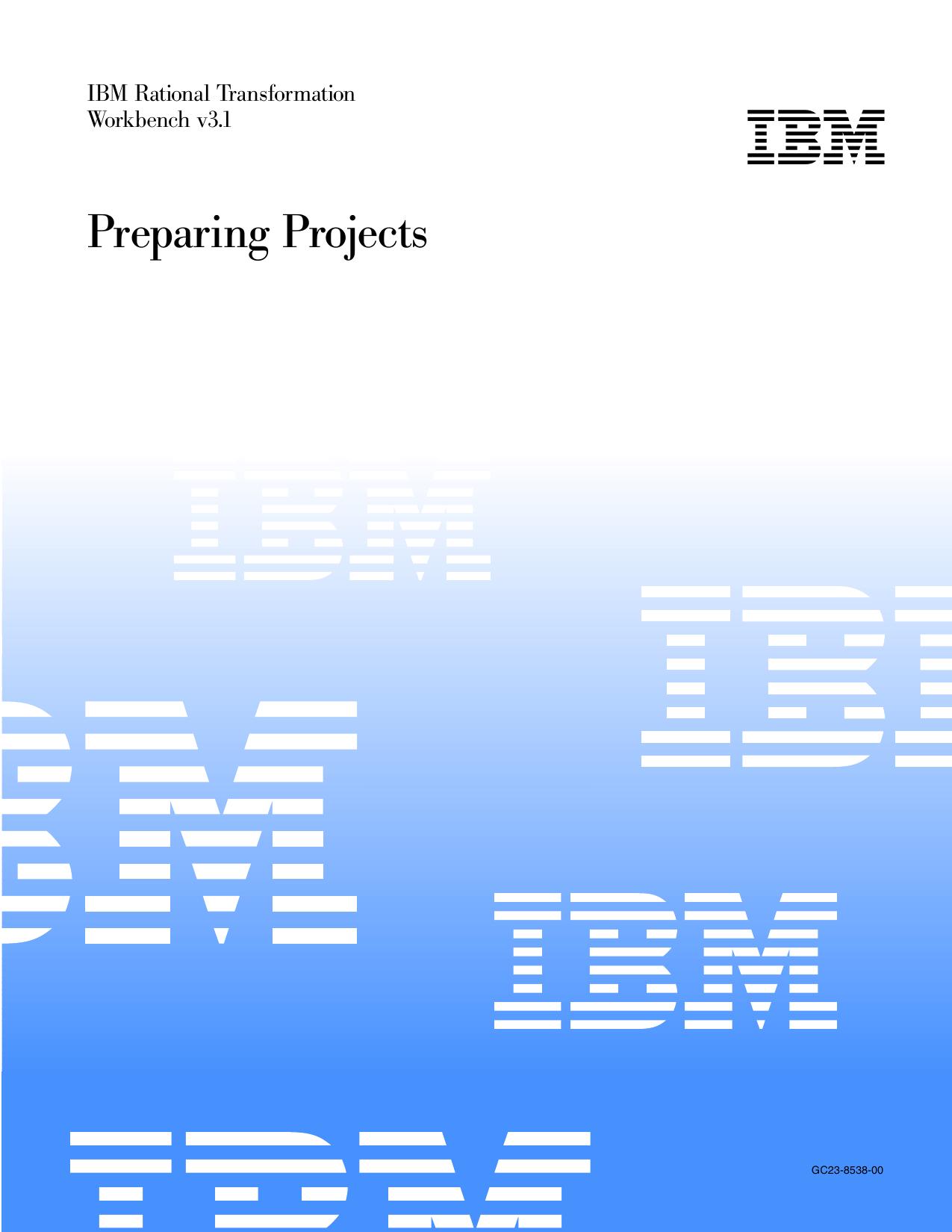 Preparing Projects
