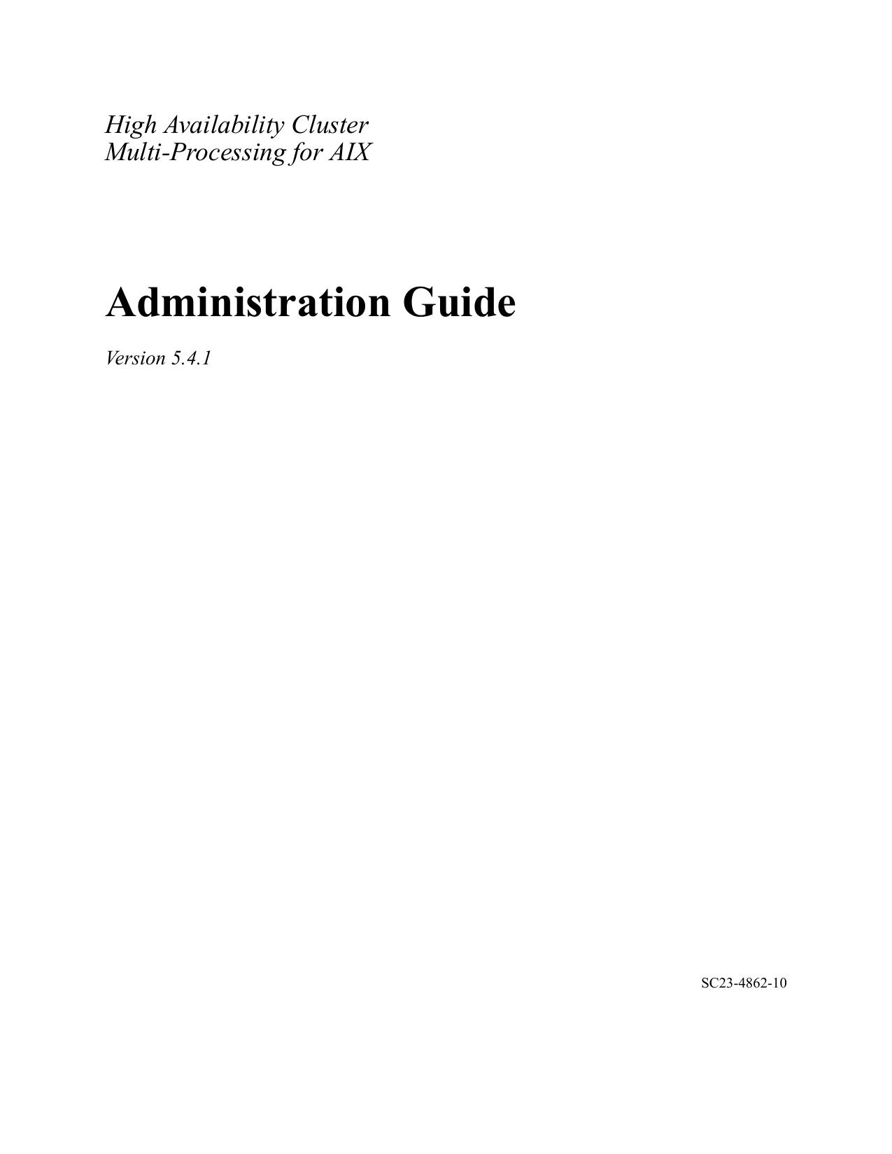 HACMP 5.1 Admin_Troubleshooting Guide