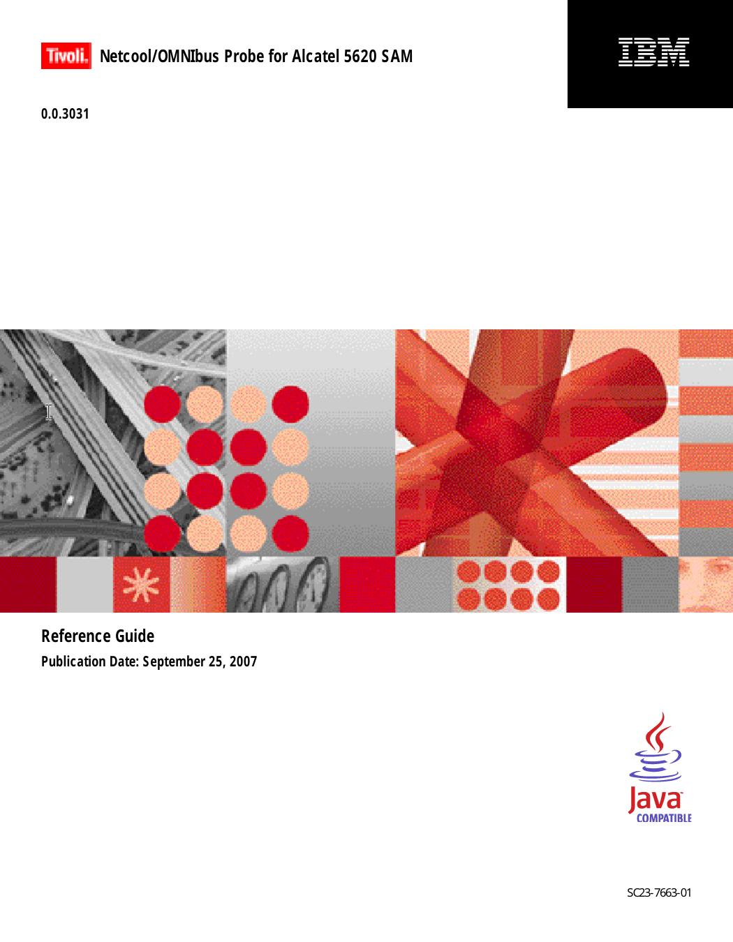 Netcool/OMNIbus Probe for Alcatel 5620 SAM Reference Guide