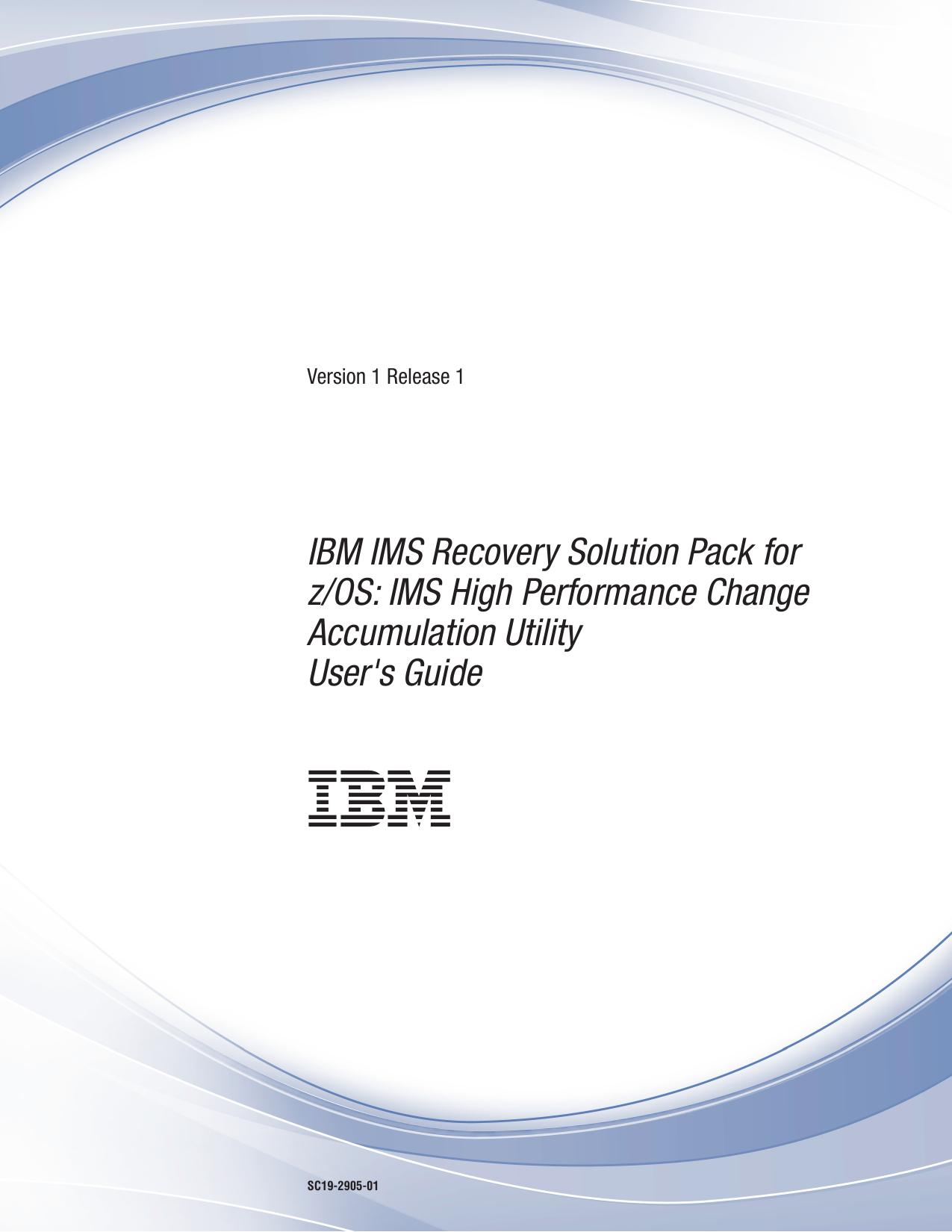 IMS HP Change Accumulation Utility