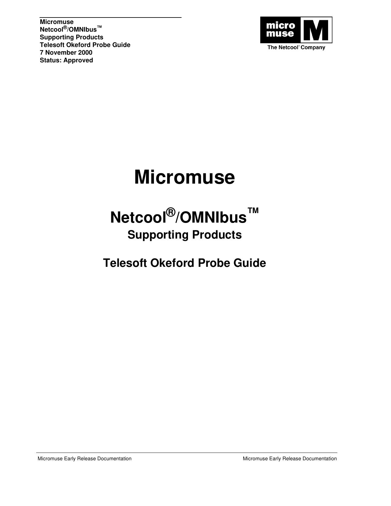 Telesoft Okeford Probe Guide
