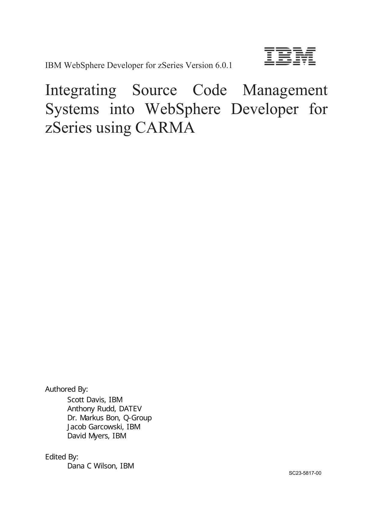 Microsoft Word - CARMA Redpaper_Final.doc