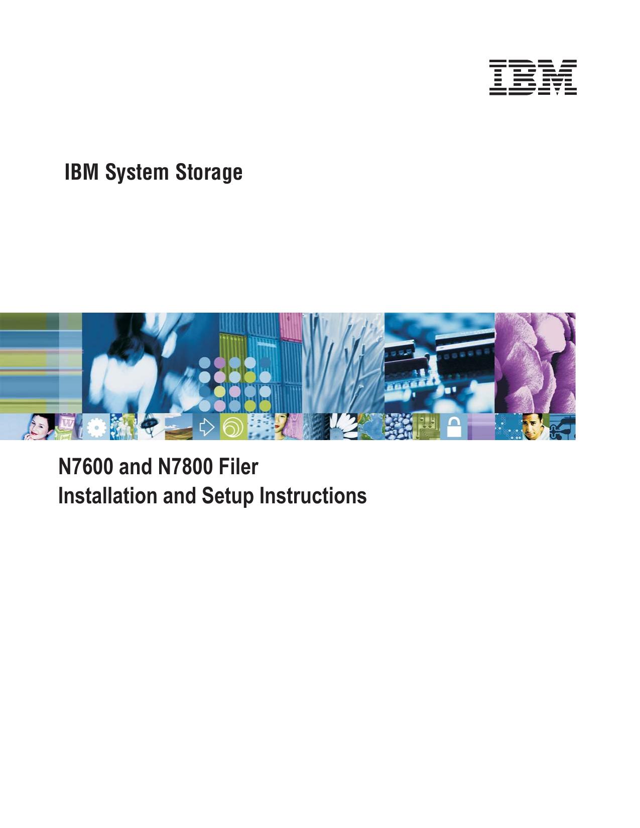 N7600 and N7800 Filer Installation and Setup Instructions