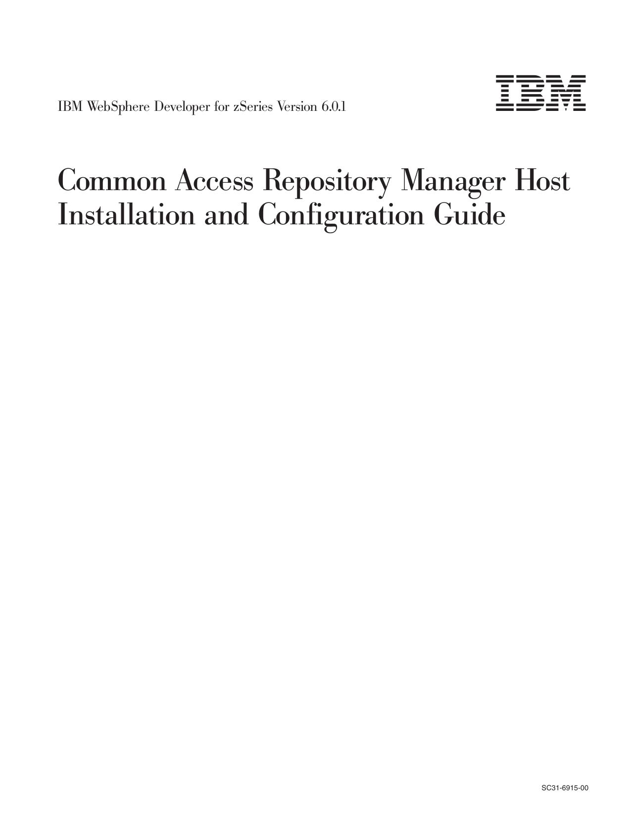 CARMA Host Installation and Configuration Guide