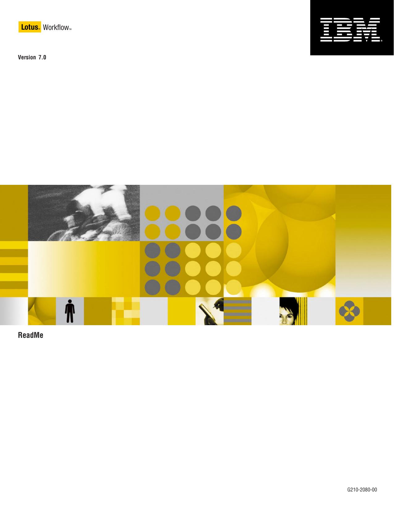 IBM Lotus Workflow 7.0 - ReadMe