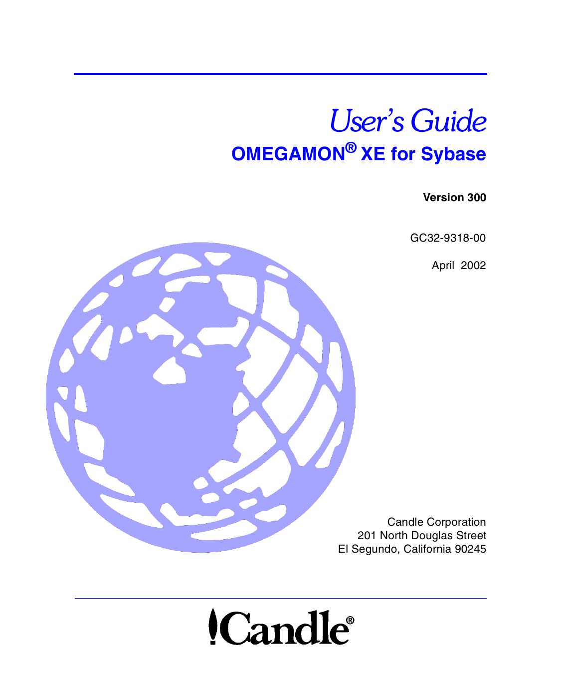 OMEGAMON XE for Sybase User’s Guide, V300