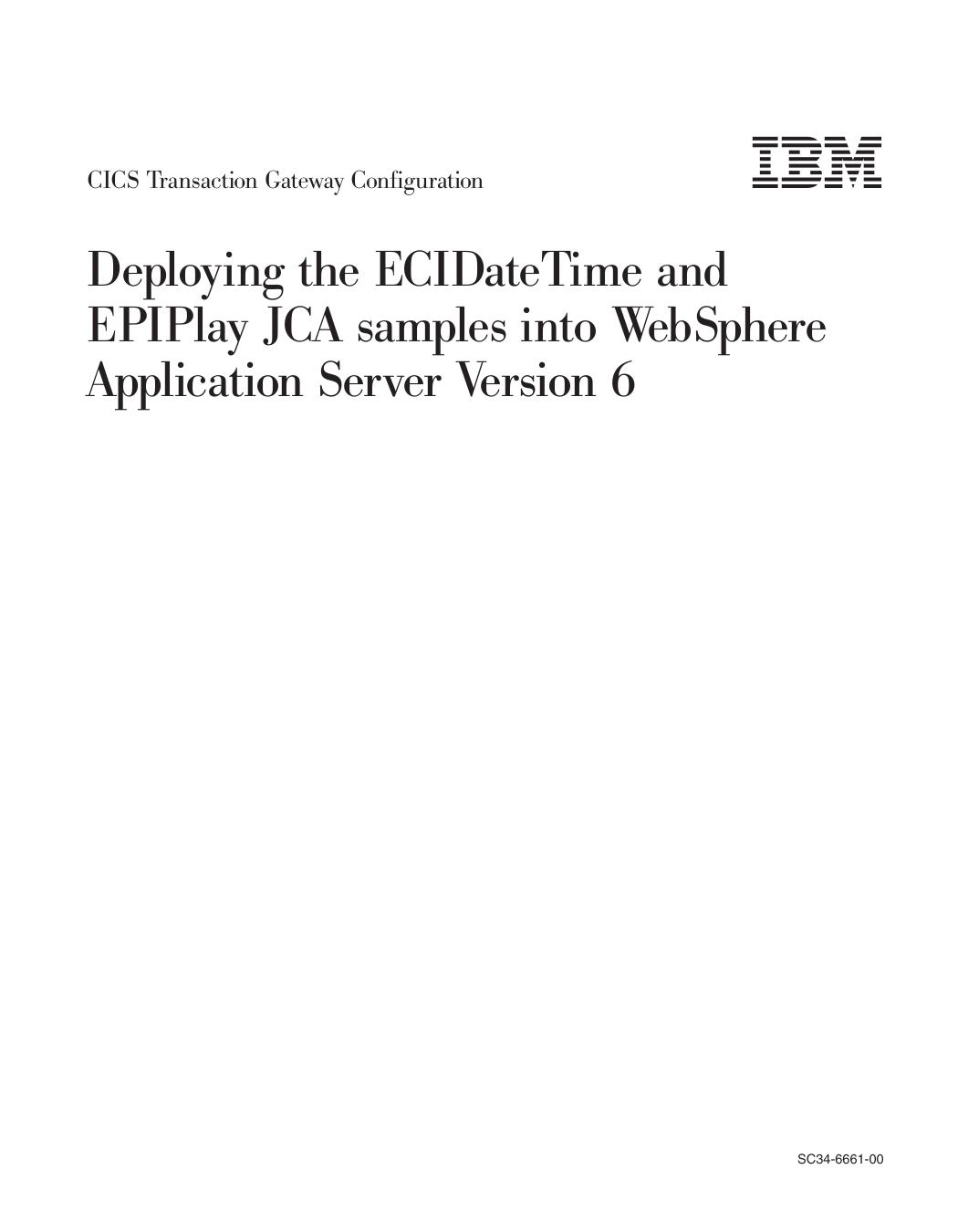 Deploying samples into WebSphere Application Server Version 6
