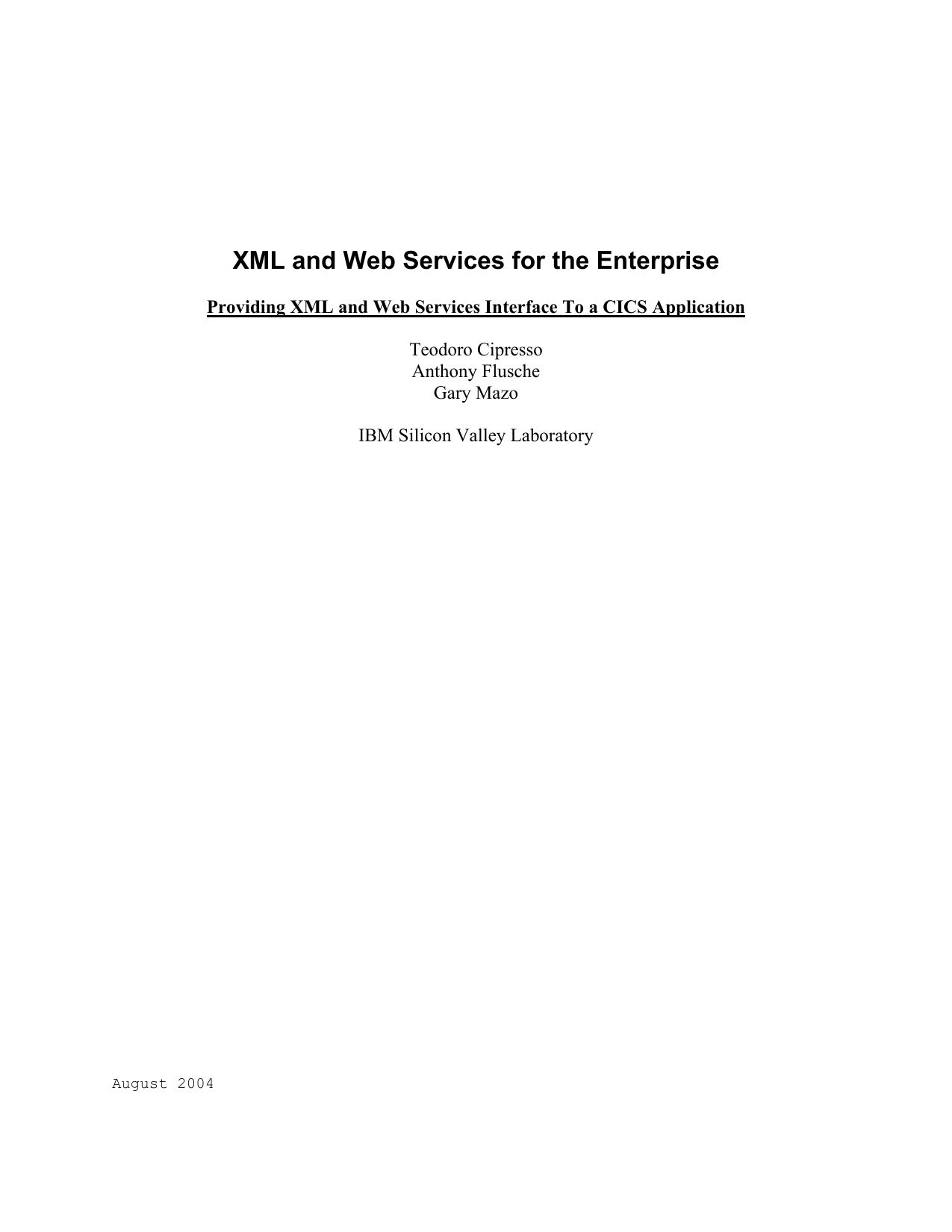Microsoft Word - XML_CICS_SOAP_White_Paper.doc