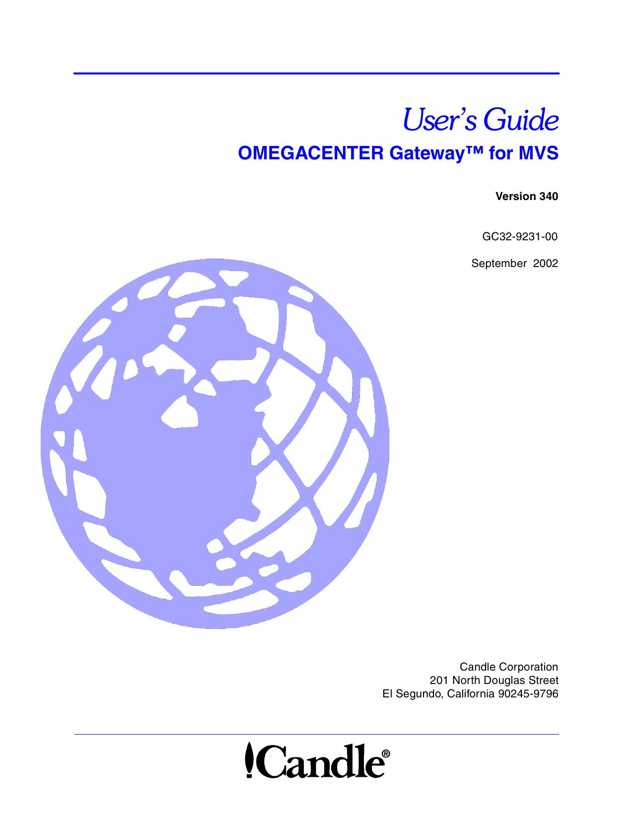 OG/MVS User’s Guide, V340