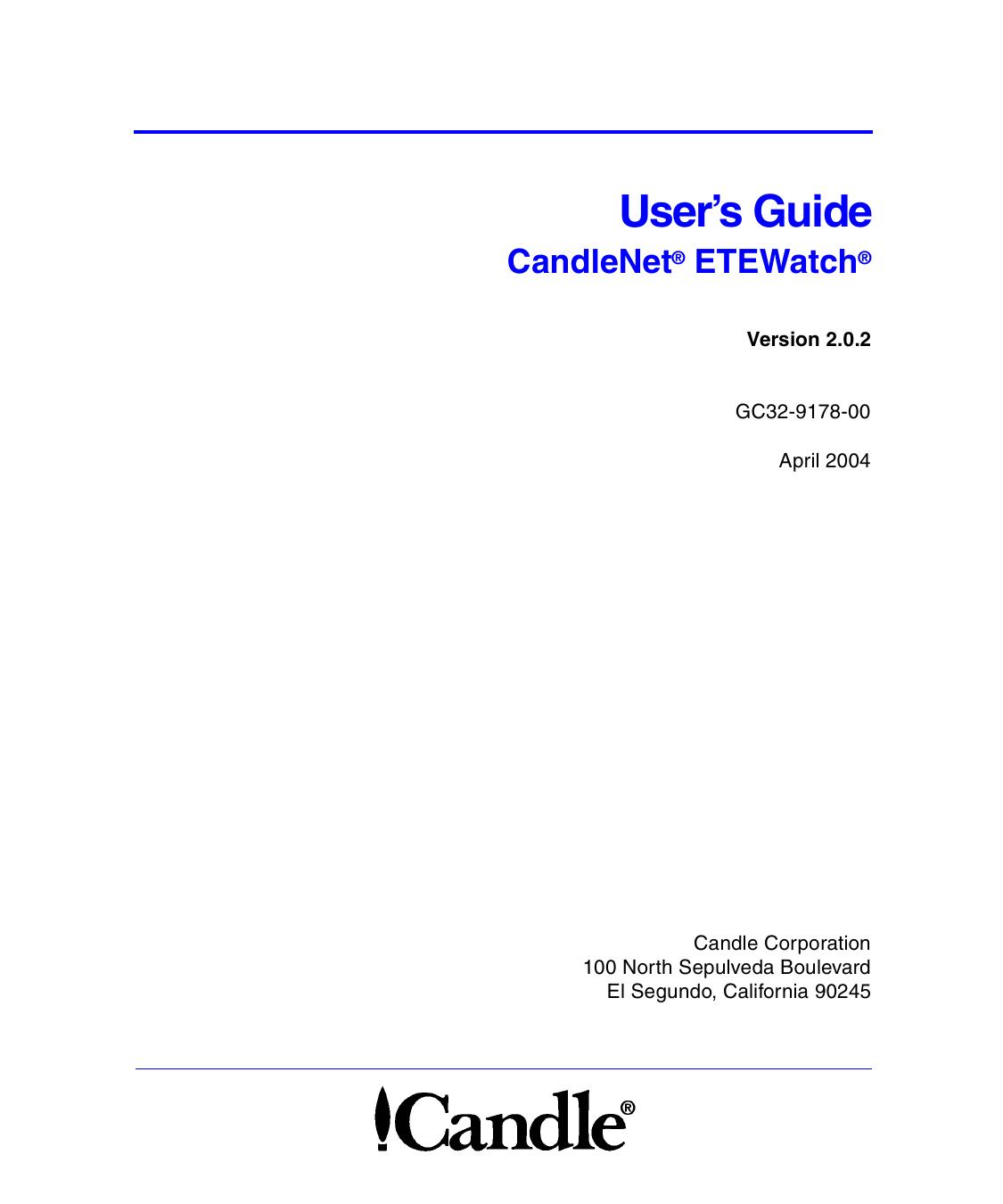 ETEWatch User’s Guide, V2.0.2