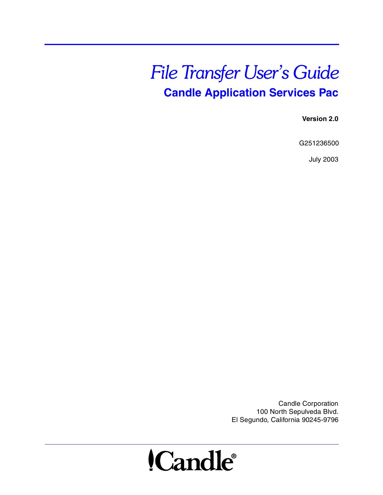 CASP File Transfer User’s Guide