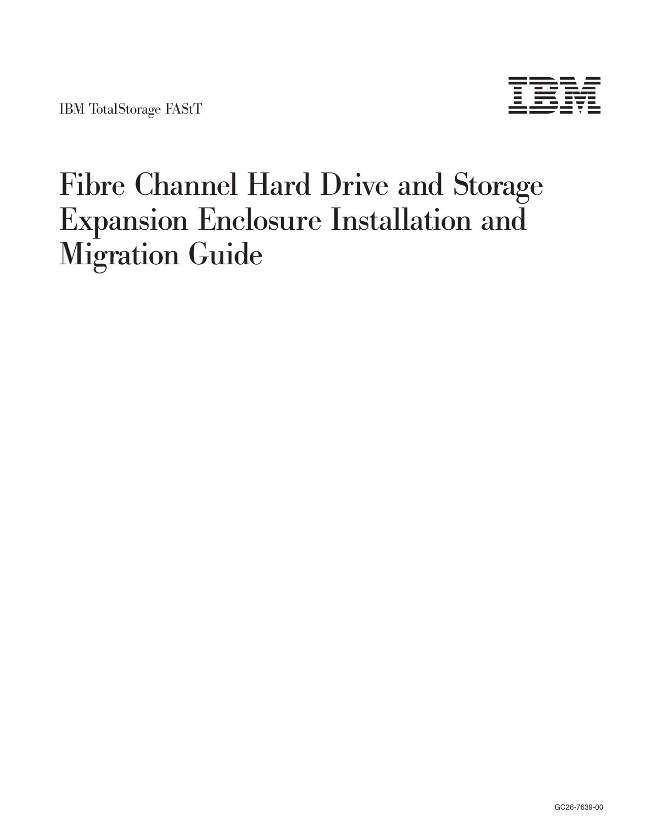Adding and Migrating Drives and Expansion Enclosures to FAStT Storage Servers