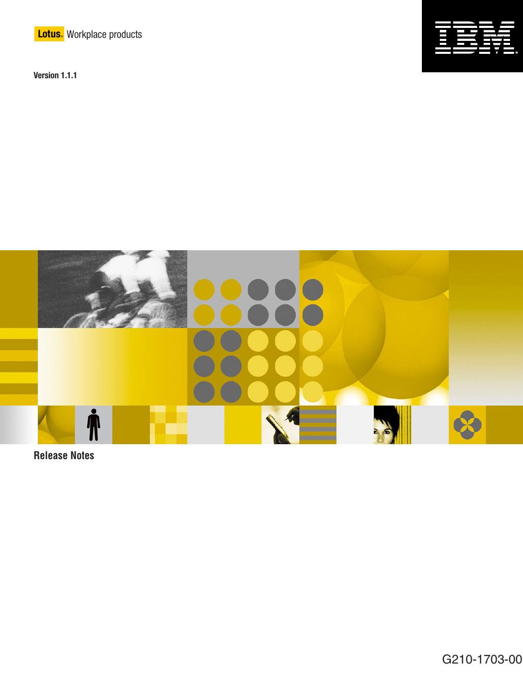 Release Notes Lotus Workplace 1