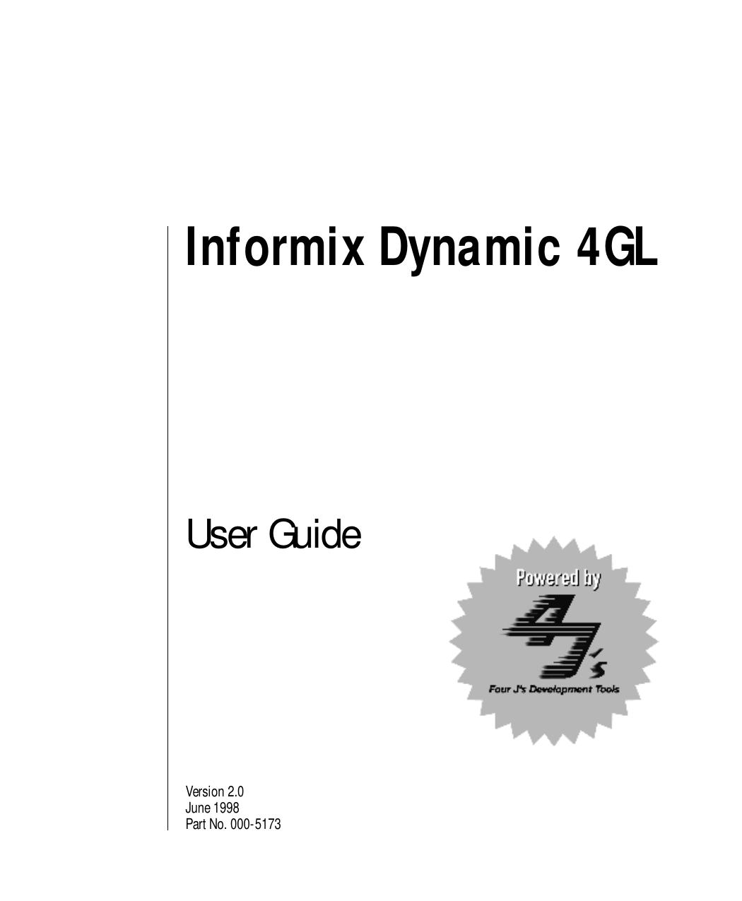 Dynamic 4GL User Guide