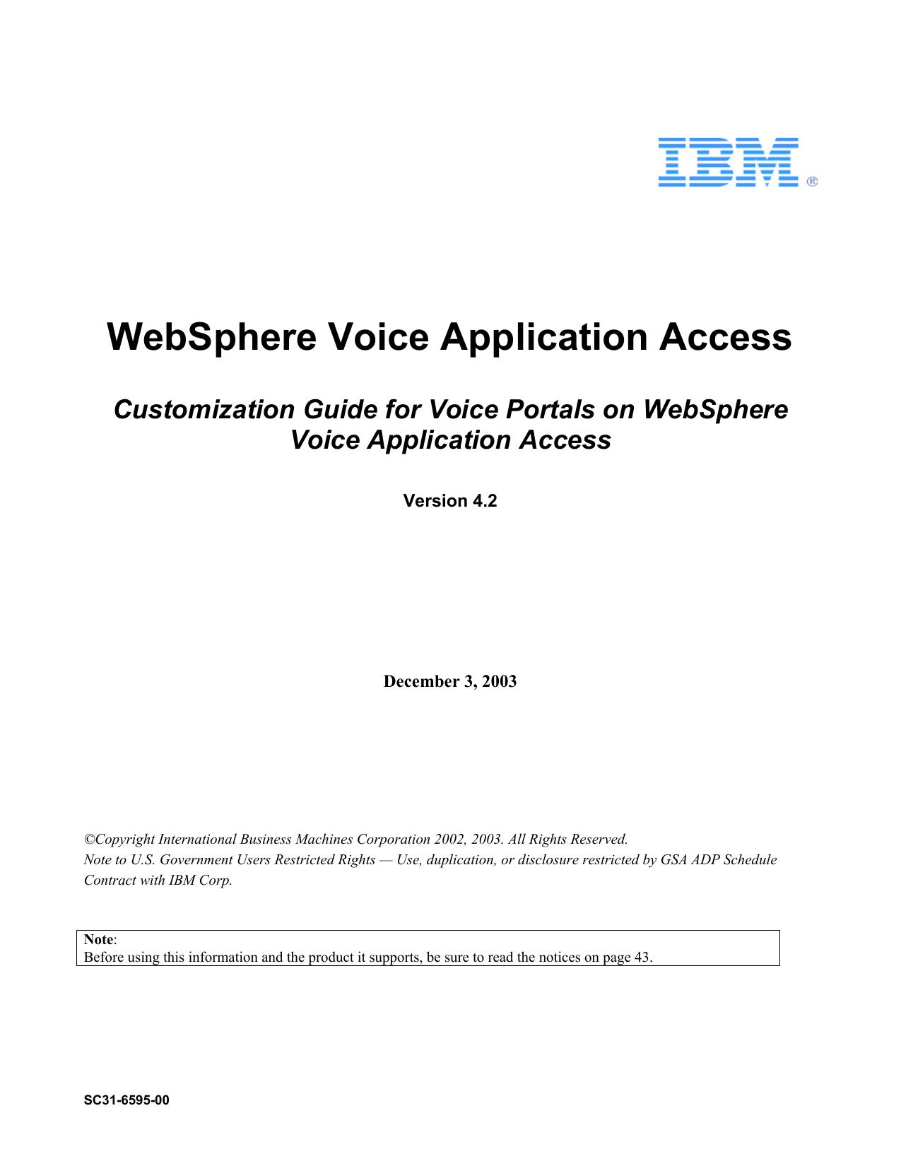 Microsoft Word - WVAA 4.2 - Voice Portal Customization Guide.doc