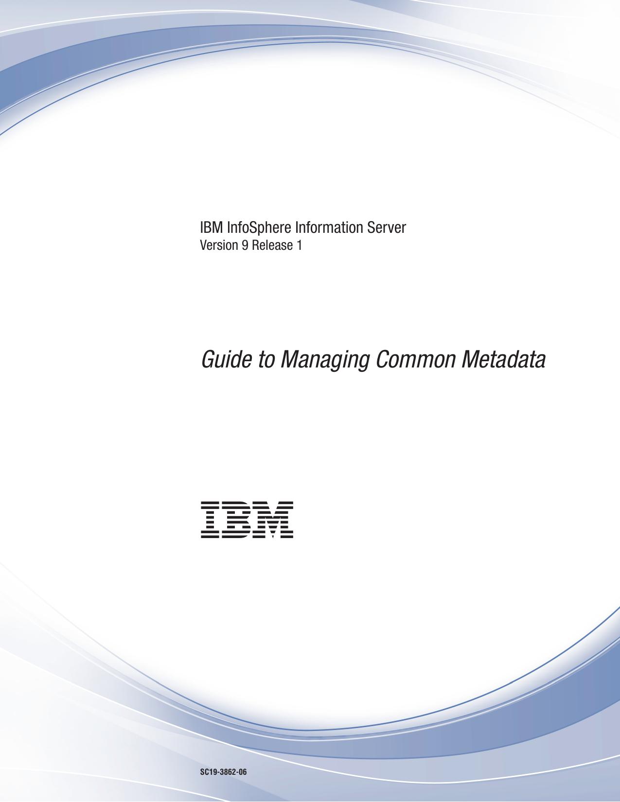 Guide to Managing Common Metadata