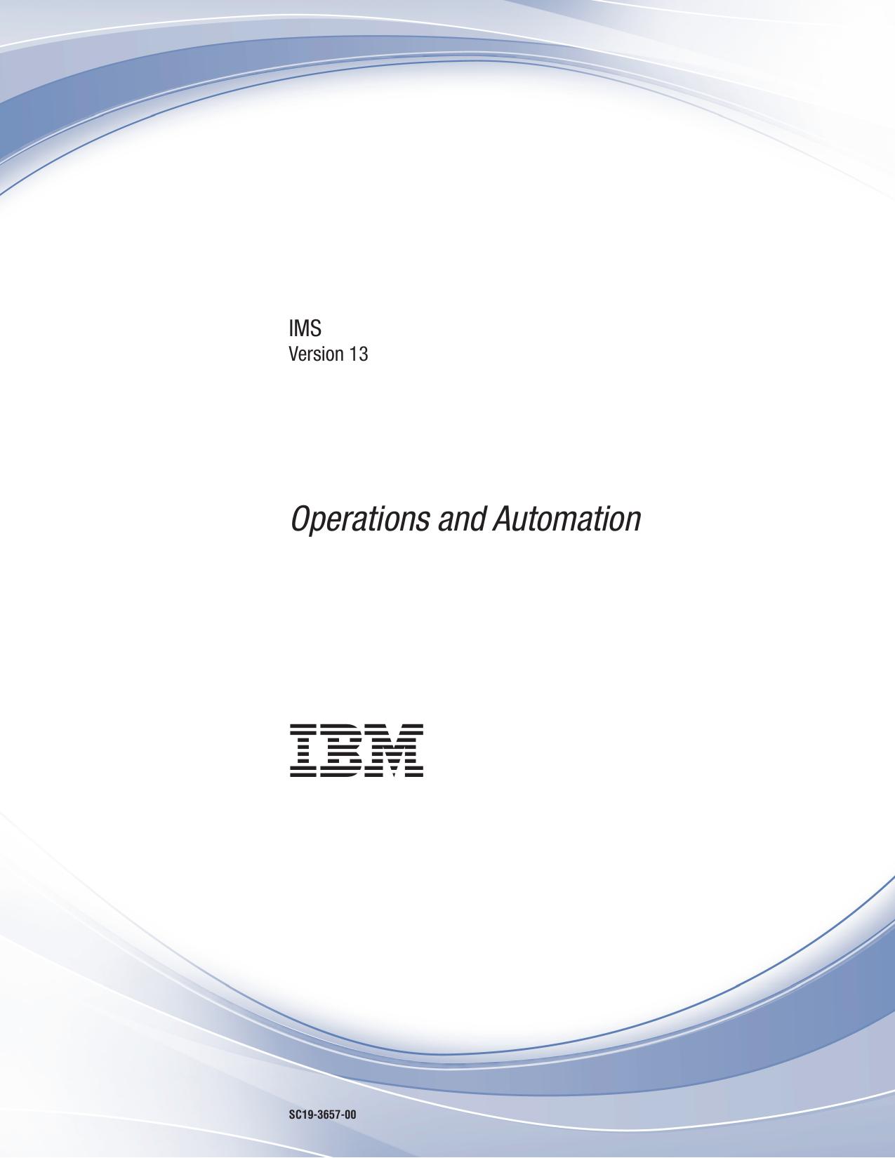 Operations and Automation