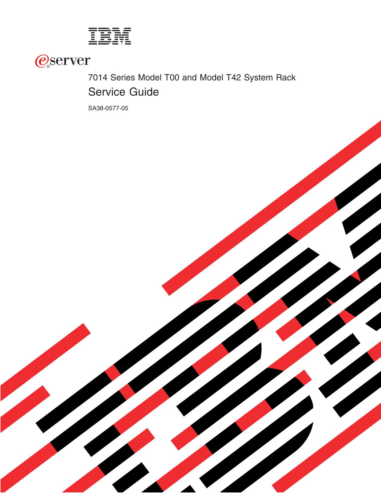 7014 Model T00, and Model T42 Service Guide
