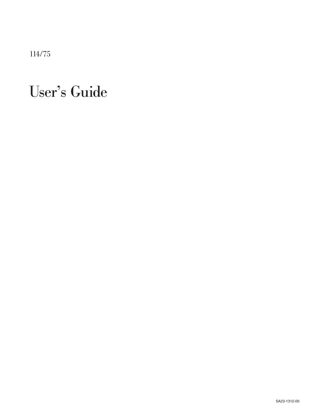 <phsave;201;211><fv;2>114/75<phrest;#201;#211> <phsave;201;211><fv;2>User's Guide<phrest;#201;#211>
