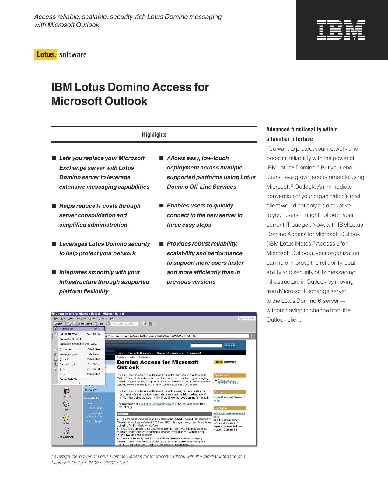 G325-2072-01_Access for MS Outlook_ss_FINAL.indd