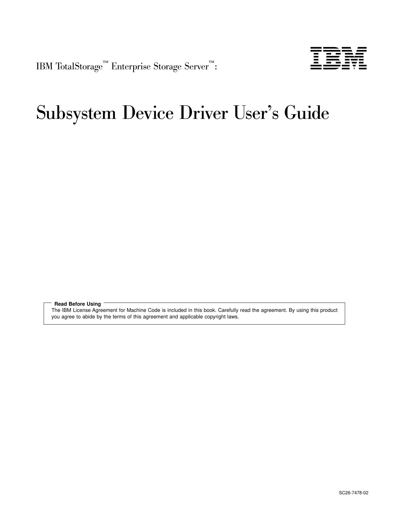 SDD User's Guide