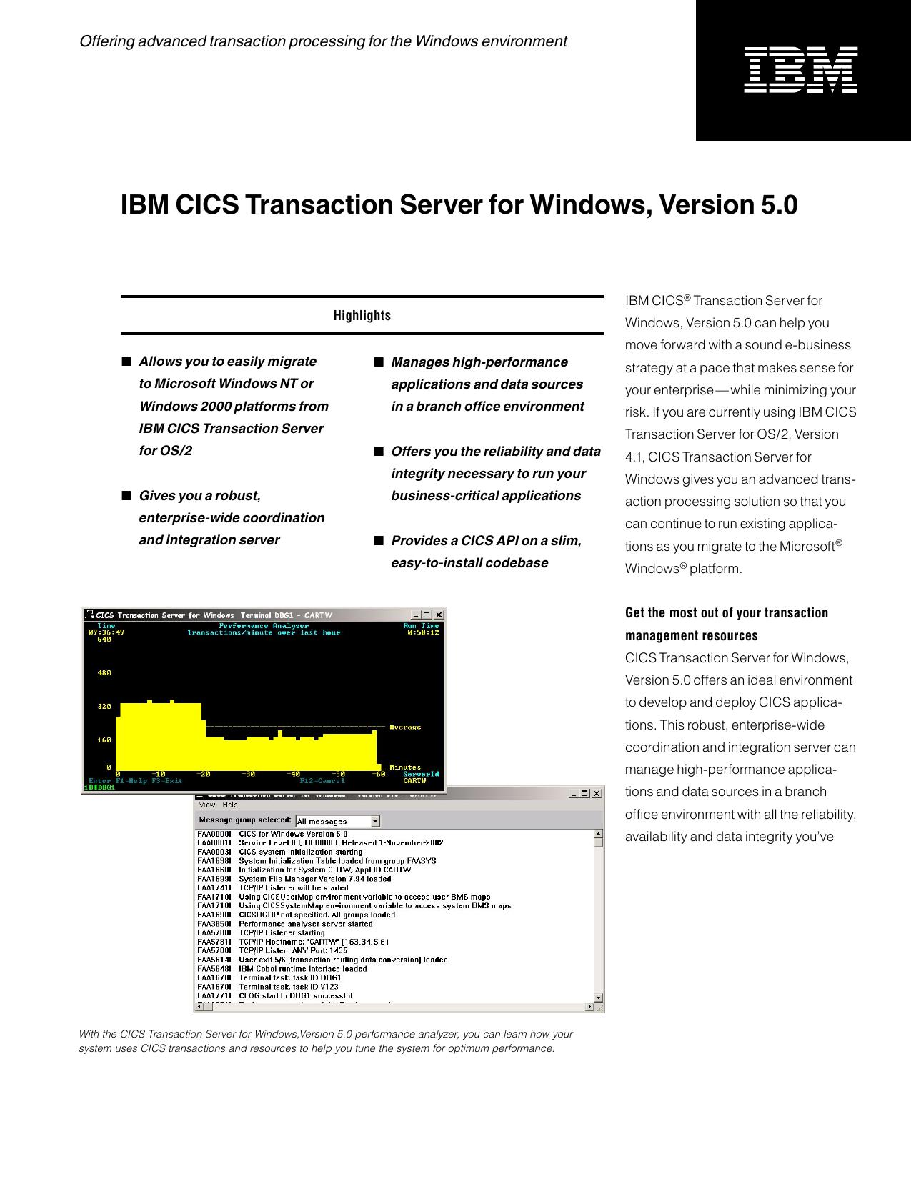 CICS Transaction Server for Win Final (G325-2097-00).indd